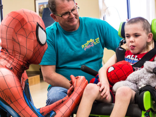 Spring Creek Ministries: Christopher Meets Spider-man