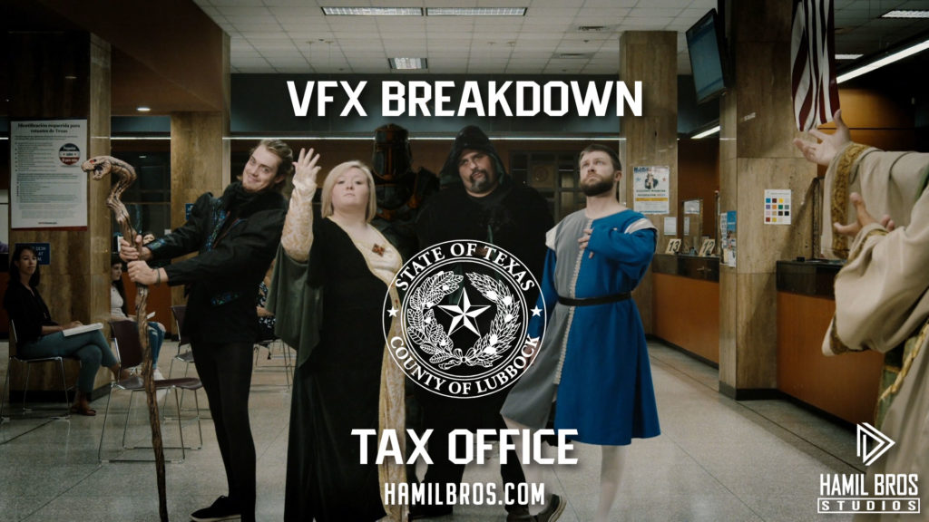 VFX Compositing - Lubbock County Tax Office VFX Breakdown