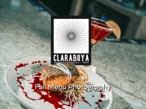 Claraboya Scratch Kitchen | Fall Menu Photography | 2023