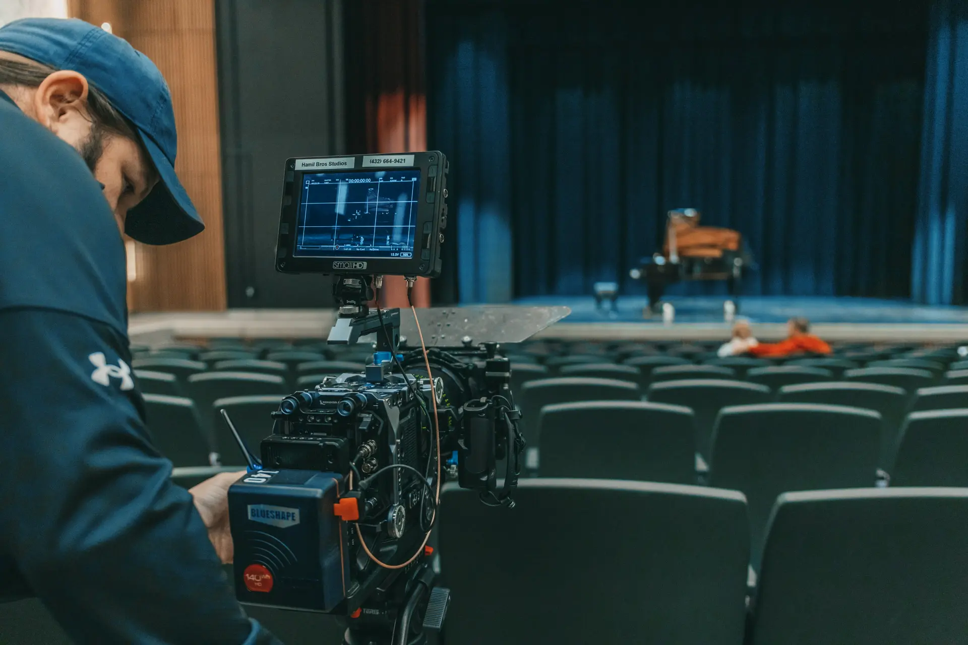 One of the shoot days for Lubbock Symphony Orchestra