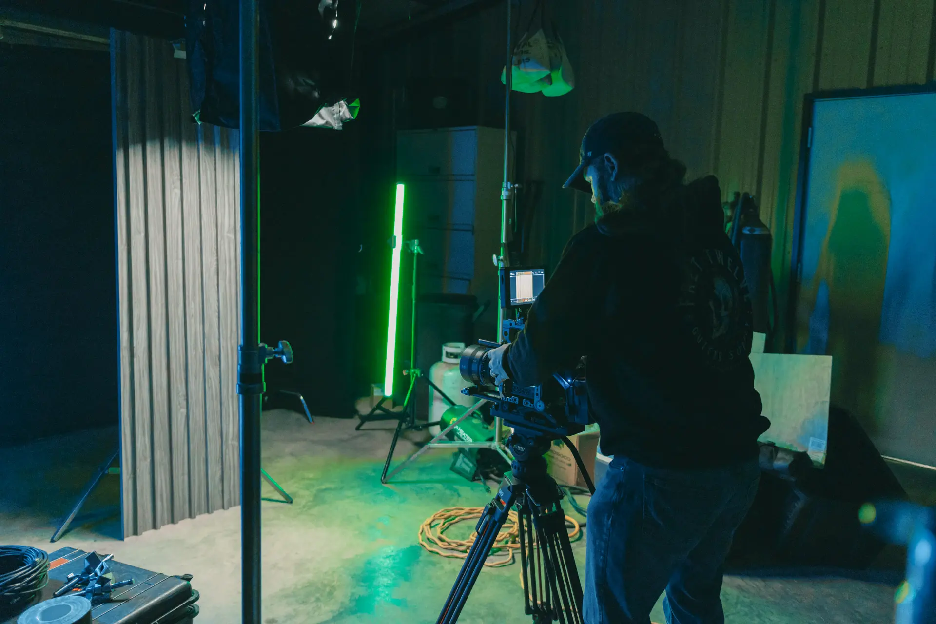 Picking up a missing shot for the Affinity Steel Super Bowl 2025 Ad