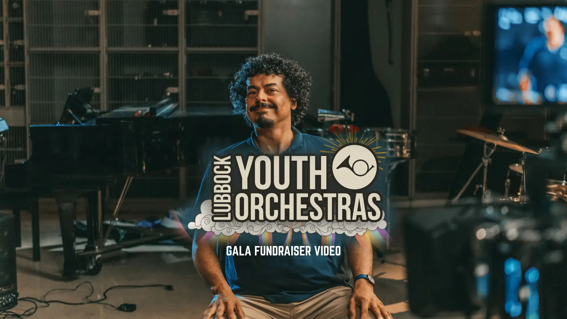 The 2025Lubbock Hispanic Association of Women Gala Video Production Setup