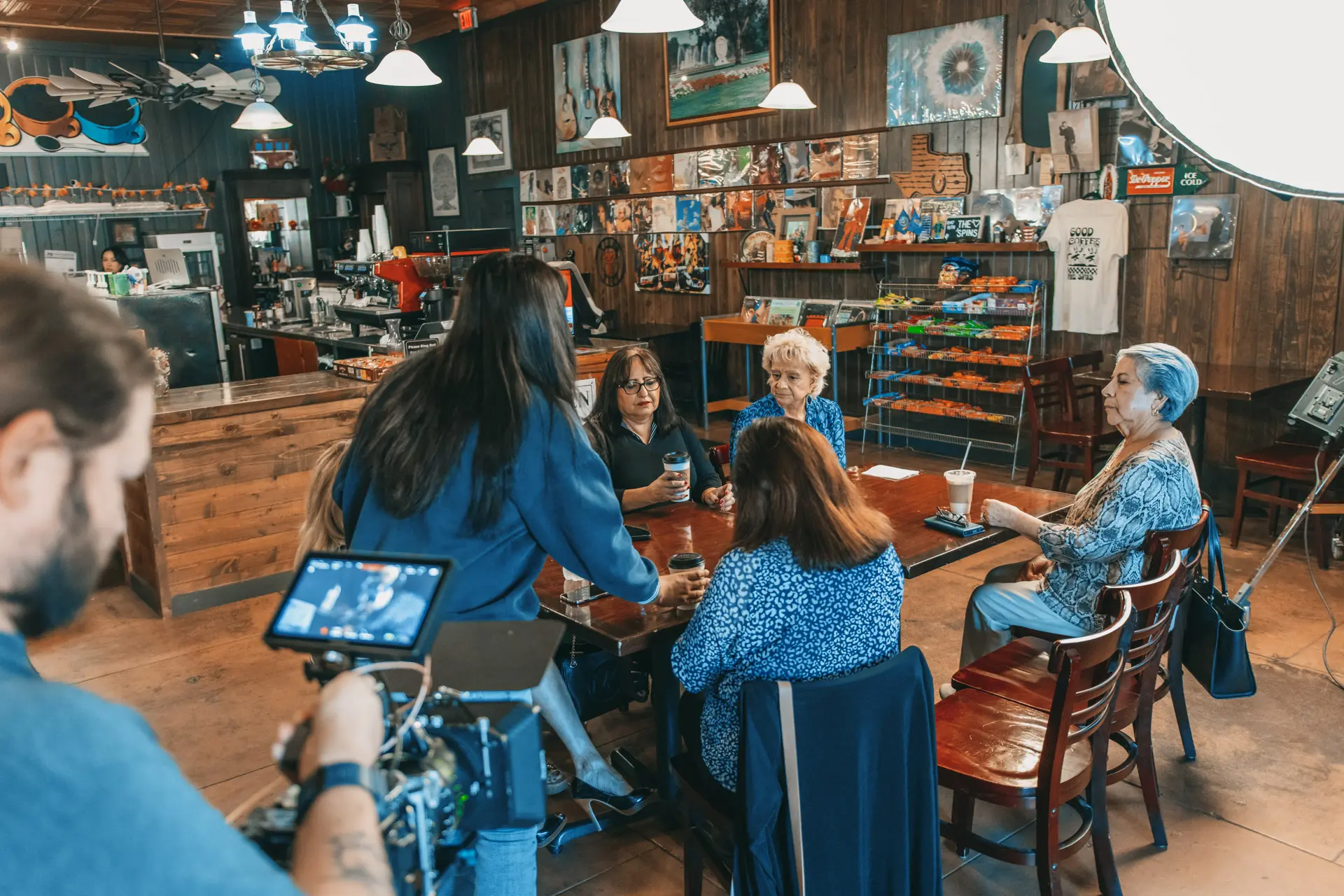 HAW - 2026 Gala-03 SOme of the ladies of the Hispanic Association of Women at the Spins Vinyl Cafe for the 2026 HAW Gala Video