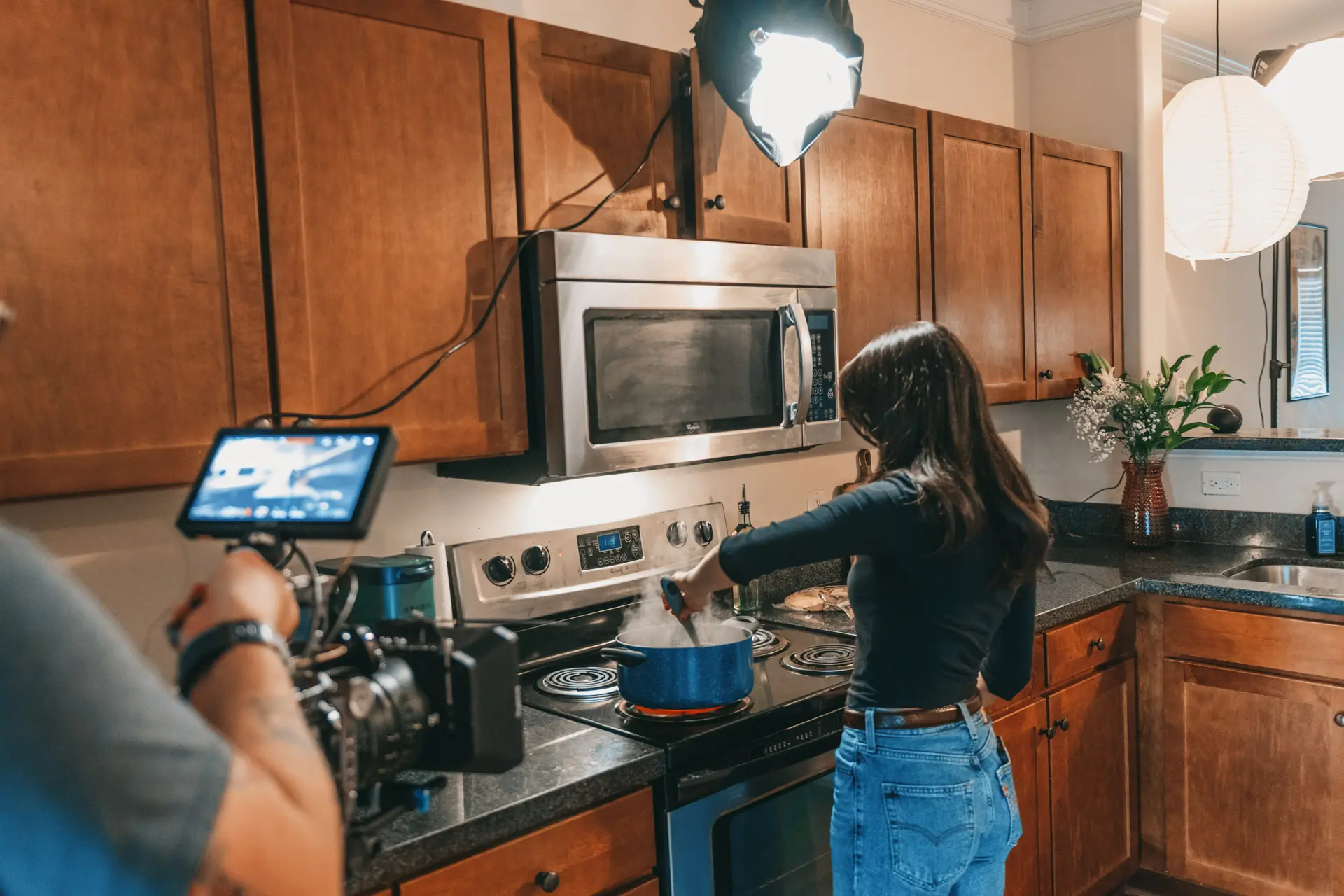 HAW - 2026 Gala-26 Eliysse's kitchen room setup for the 2026 HAW Gala Video Production