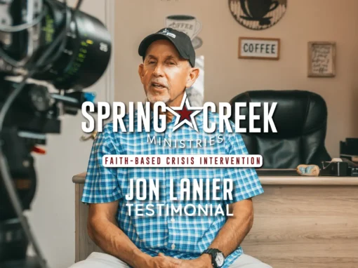 The Spring Creek Ministries Jon Lanier Video Testimonial
