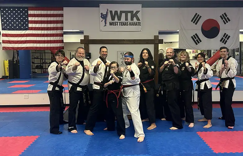 Ross and Jonathan at a West Texas Karate Graduation